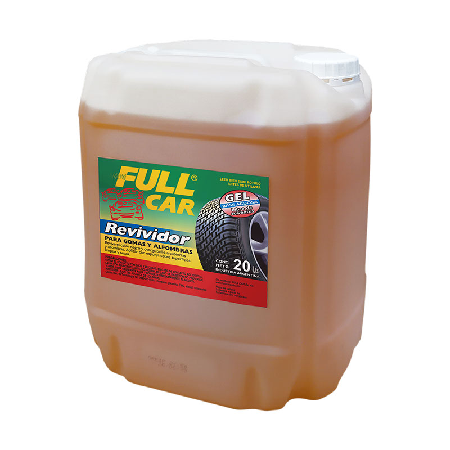 REVIVIDOR DE GOMAS Y ALFOMBRAS AMARILLO 20 L - COSMETICA - FULL CAR