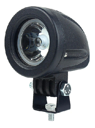 REDONDO 10 WATTS (1 LED * 10 WATT) 12V / 24V - USO ESPECIAL MOTOS Y QUADS - haz de luz spot - - FAROS - OREGON