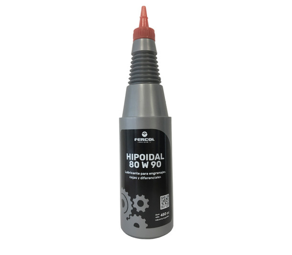 LUBRICANTE PARA ENGRANAJES, CAJAS Y DIFERENCIALES, HIPOIDAL 80W90 X 450CC - FERCOL
