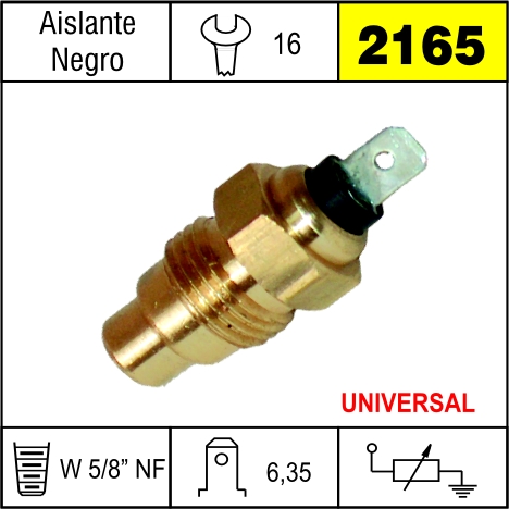 2165 BULBO DE TEMPERATURA UNIVERSAL TIPO SC