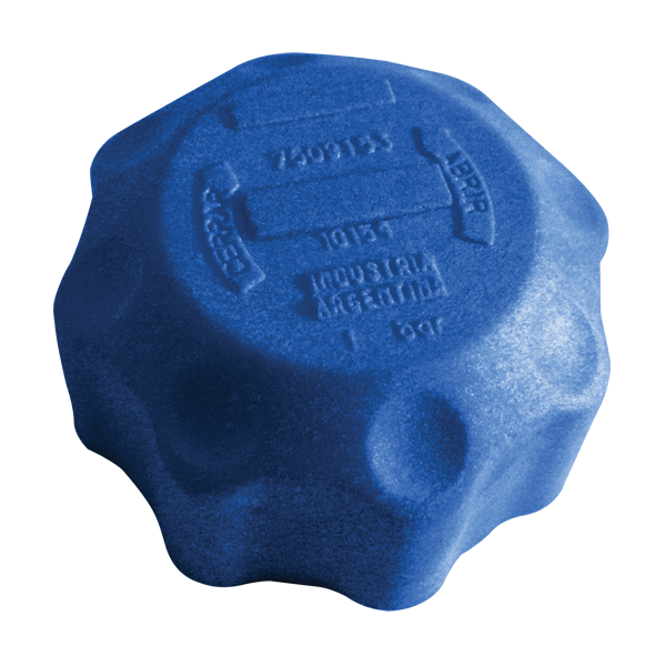 TAPA DEPOSITO DE AGUA, FIAT PALIO STRADA, FIAT DOBLO, 1.4 BAR, AZUL, SIENA - RS