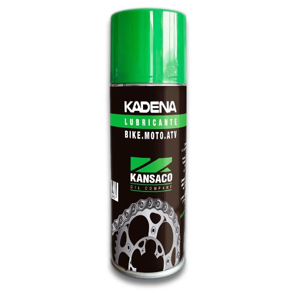 KANSACO - GRASA KADENAS - BIKE / MOTOS - ATV - LUBRICANTE EN AEROSOL  X 180 GRS.