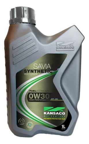 KANSACO - ACEITE - SAVIA - 0W 30 - MULTIGRADO SINTETICO X 1 LITRO