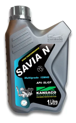 KANSACO - ACEITE - SAVIA N - MULTIGRADO - NAFTERO - 15W 40 X 1 LITRO