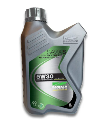 KANSACO - ACEITE - SAVIA S - MULTIGRADO - SEMISINTETICO - NAFTERO/DIESEL - PREMIUM - 5W 30 - SINTETICO X 1 LITRO