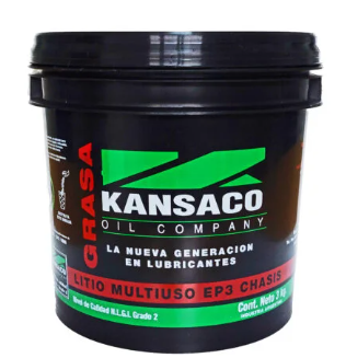 KANSACO - GRASA DE LITIO - MULTIUSO - EP3 - CHASIS X 3 KILOS