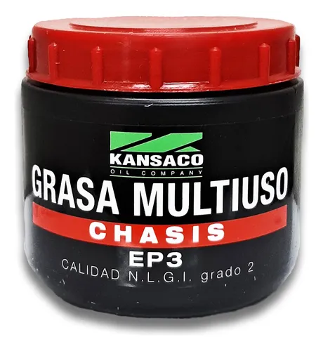 KANSACO - GRASA DE LITIO - MULTIUSO - EP3 - CHASIS X 400 GRS.