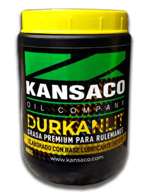 KANSACO - GRASA DUR-KANLIT - EP2 - LITIO CON FIBRA MEDIANA - LINEA PESADA X 800 GRS.