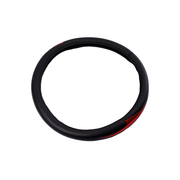 CUBRE VOLANTE PVC 38CM CON REFLECTOR ROJO - ACCESORIOS - OREGON