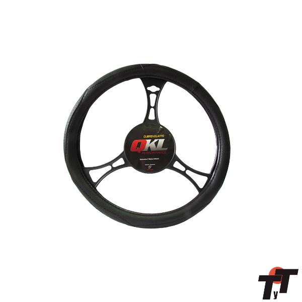 CUBRE VOLANTE, AUTO, ARROW, 37-39, NEGRO - QKL