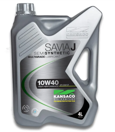 KANSACO - ACEITE SAVIA J, 10W 40 X 4 LITROS