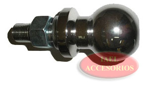BOCHA DE REMOLQUE, CROM. 1 7/8 X 3/4 - ACCESORIOS - IAEL