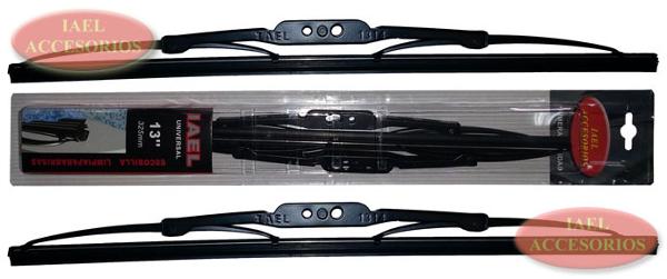 ESCOBILLA IAEL RECTA  ECONOMICA 13" X JUEGO, HOMOLOGADAS, IAEL - ACCESORIOS - IAEL