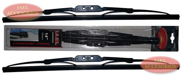 ESCOBILLA IAEL RECTA  ECONOMICA 14" X JUEGO, HOMOLOGADAS, IAEL - ACCESORIOS - IAEL