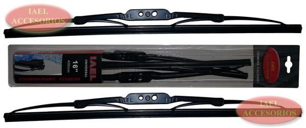 ESCOBILLA IAEL RECTA ECONOMICA 16" X JUEGO, HOMOLOGADAS, IAEL - ACCESORIOS - IAEL