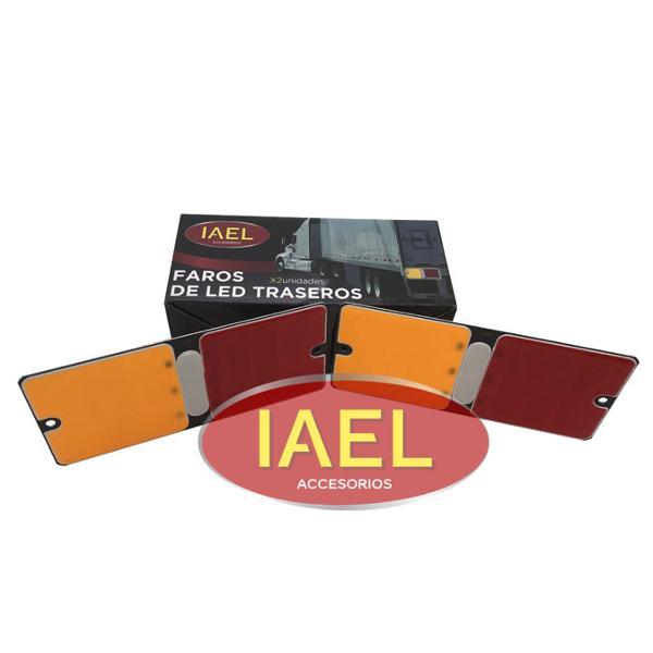 JUEGO DE FARO TRASERO LED BICOLOR, SILICONA, 12V. - IAEL