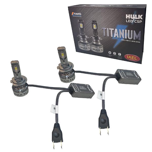 JUEGO DE LAMPARAS, CREE HULK, TITANIUM, TI H1 CSP - IAEL