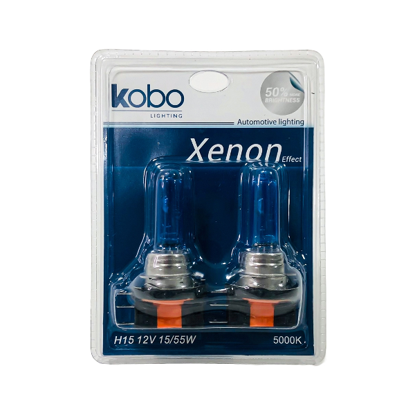 LAMPARA BLUE VISION TIPO XENON BLUE  H15 55W