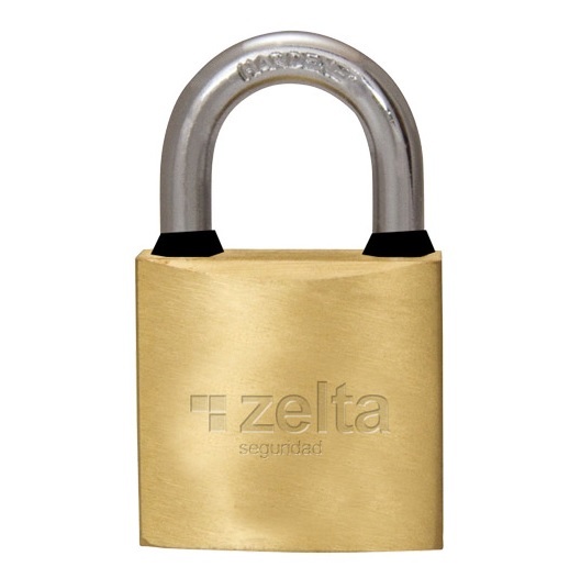 CANDADO DE 50 MM., ARCO STANDARD, BRONCEADO - ZALTA