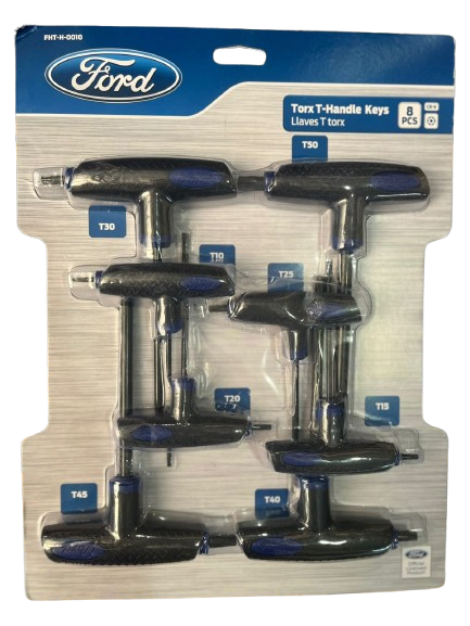 JUEGO DE 8 LLAVES, TORX ( T ) - FORD