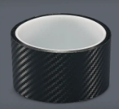 CINTA ADHESIVA NEGRO CARBON 5CM X 3 MTS QKL