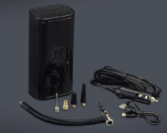 COMPRESOR DIGITAL INALAMBRICO LINTERNA BALIZA 12V USB QKL