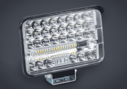 FARO DE LED RECTANGULAR 17x11 CM (USO FUERA DE RUTA) 48 LEDS 144W 10-60 VOLTS
