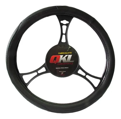CUBRE VOLANTE AUTO ARROW 35-37 NEGRO QKL