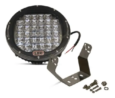 REDONDO 96 WATTS (32 LED * 3 WATTS) COLOR BLANCO 12V / 24V - haz de luz spot - - FAROS - OREGON