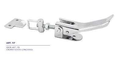 GANCHO DE CAPOT REGULABLE GRANDE ZINCADO