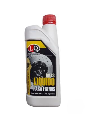 LIQUIDO DE FRENO DOT-3 X 500 CC - LQ