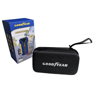 ARRANCADOR DE BATERIA PORTATIL, GOODYEAR, 10000MA. RECARGABLE, CON ESTUCHE Y LINTERNA - GOODYEAR