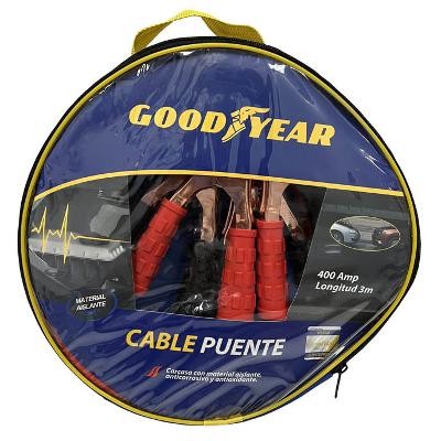 JUEGO CABLE PUENTE, 400 AMP., 3 METROS - GOODYEAR