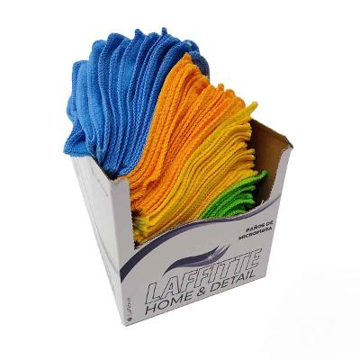 PAO DE MICROFIBRA, 28X28 CM., CAJA EXPENDEDORA,  POR 50 PAOS - LAFFITTE