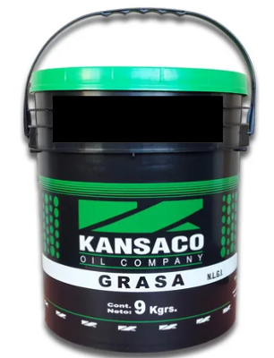 KANSACO - GRASA DE LITIO - EP2 COMPLEJA - COLOR AMBAR / RULEMANES X 9 KILOS