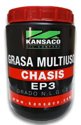 KANSACO - GRASA DE LITIO - MULTIUSO - EP3 - CHASIS X 800 GRS.