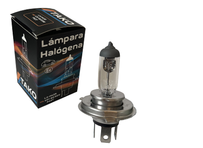 LAMPARA, H4, PT43, 60/55W., 24V. - TAKO