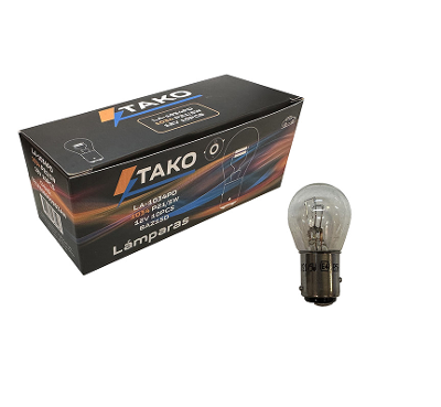 LAMPARA, 1034, PATA DESPLAZADA, "V", 21/5W., 12V. - TAKO