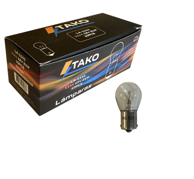 LAMPARA, 1141, 21W, 12V., 1 POLO PATAS IGUALES - TAKO
