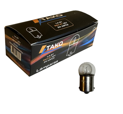 LAMPARA, 67, 5W., 12V., - TAKO
