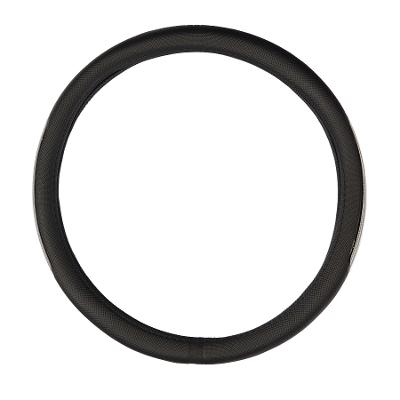 CUBRE VOLANTE, NEGRO Y GRIS DE 38CM. - NAITE