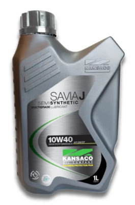 KANSACO - ACEITE SAVIA J, 10W 40 PREMIUM X 1 LITRO