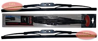 ESCOBILLA IAEL RECTA  ECONOMICA 17" X JUEGO, HOMOLOGADAS, IAEL - ACCESORIOS - IAEL