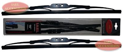 ESCOBILLA IAEL RECTA ECONOMICA 16" X JUEGO, HOMOLOGADAS, IAEL - ACCESORIOS - IAEL