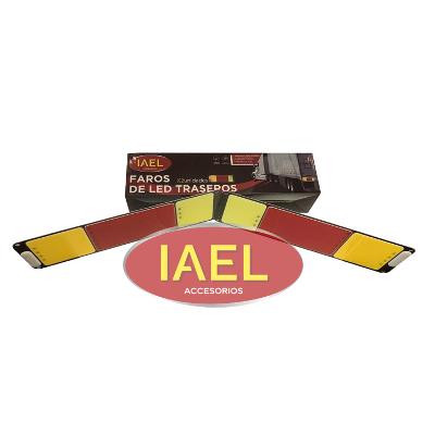 FARO TRASERO, LED, TRICOLOR, SILICONA, 24V.