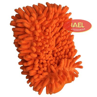 GUANTE / MANOPLA DE LIMPIEZA DE MICROFIBRA 20cm x 14 cm- IAEL
