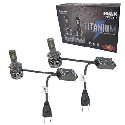 JUEGO DE LAMPARAS, CREE HULK, TITANIUM, TI H3 CSP - IAEL