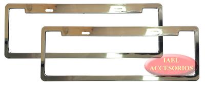 JUEGO MARCO PATENTE MERCOSUR, CROMADO- IAEL