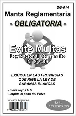 MANTA BLANCA REGLAMENTARIA