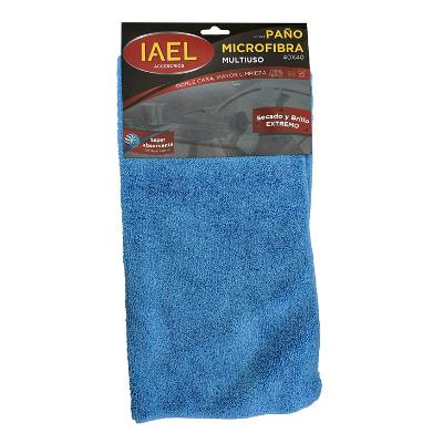 PA�O DE LIMPIEZA, MICROFIBRA, MULTIUSO, DOBLE CARA, 40x40CM., CELESTE - IAEL